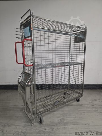 Order picking trolley | Mesh roll container Kommissionierwagen - 1800x1270x470 mm 439 Stück direkt verfügbar ab 97,50 €