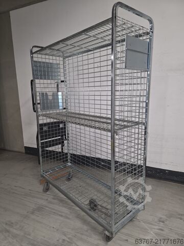 Order picking trolley | Mesh roll container Wanzl Kommissionierwagen - 1800x1270x470 -220 Stück direkt verfügbar - ab 112,50