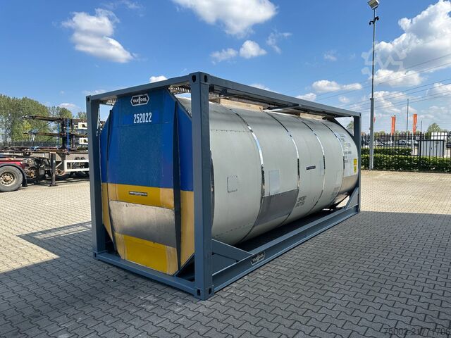 Container Van Hool 20FT ISO 25.00L / 2 comp (2x 12.500L) /IMO-1 / ...