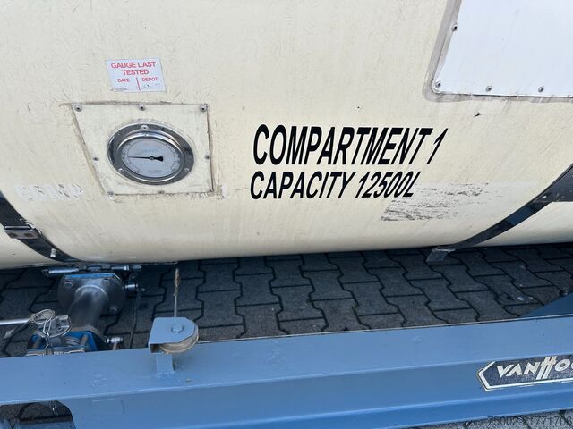 Container Van Hool 20FT ISO 25.00L / 2 comp (2x 12.500L) /IMO-1 / ...