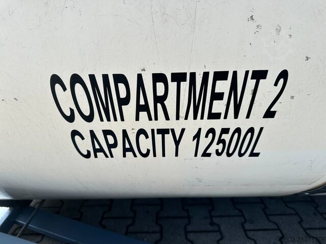Container Van Hool 20FT ISO 25.00L / 2 comp (2x 12.500L) /IMO-1 / ...