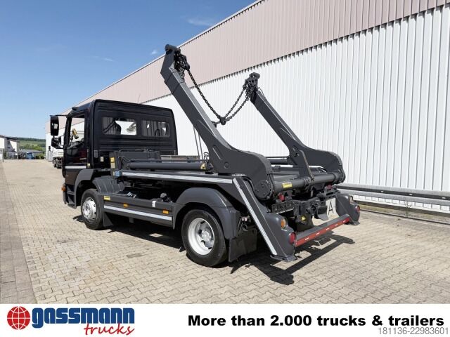Kipper LKW Mercedes-Benz Atego 1218/22 K 4x2, Meiller Tele-Absetzer, Funk