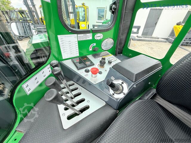 4-way forklift truck Combilift C4000 / GAS / 9300MM / FREE-LIFT / CABIN