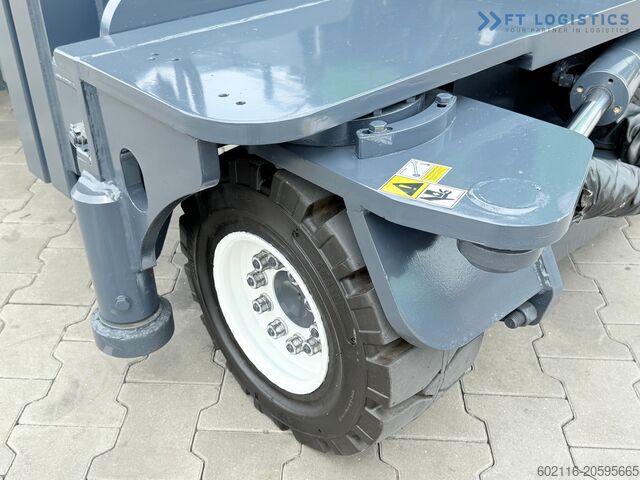 4-way forklift truck Combilift C4000 / GAS / 9300MM / FREE-LIFT / CABIN