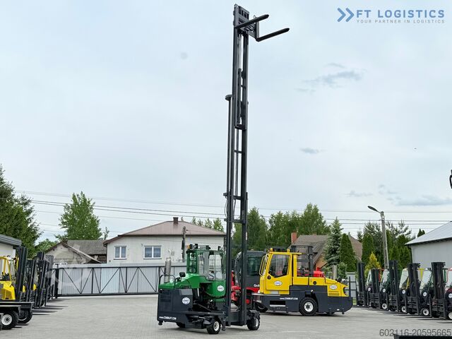 4-way forklift truck Combilift C4000 / GAS / 9300MM / FREE-LIFT / CABIN