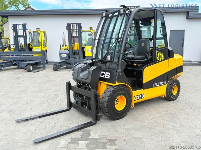 Telehandler JCB TLT35D / DIESEL / CAB / NEW TYRES / 4450
