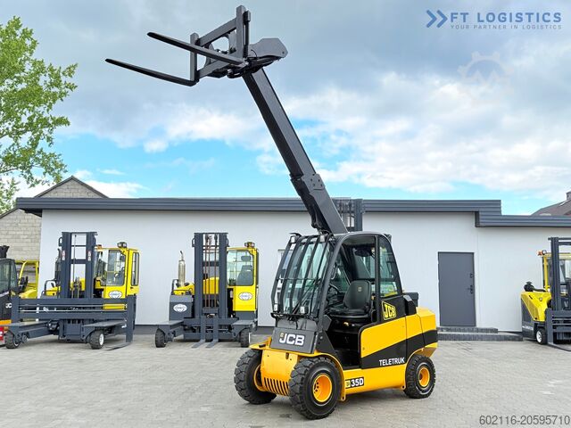 Telehandler JCB TLT35D / DIESEL / CAB / NEW TYRES / 4450
