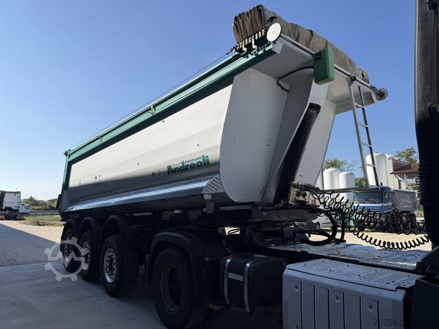 Dump semitrailer Andreoli 37P Kipper 26cbm ABS