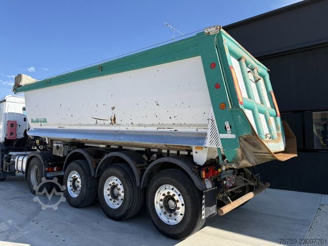 Dump semitrailer Andreoli 37P Kipper 26cbm ABS