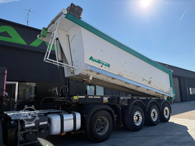 Dump semitrailer Andreoli 37P Kipper 26cbm ABS