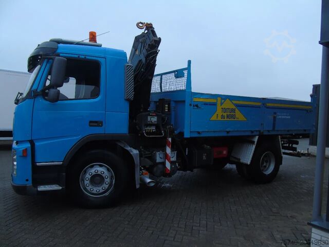 Crane truck Volvo FM 9.340 + HIAB 122 E4 + TIPPER + MANUAL