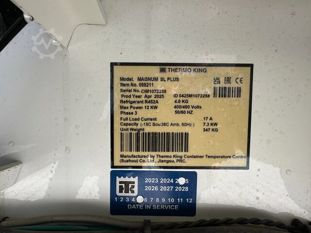 Kühl-/Tiefkühlcontainer THERMO KING NEW 10FT REEFER / THERMOKING MAGNUM PLUS