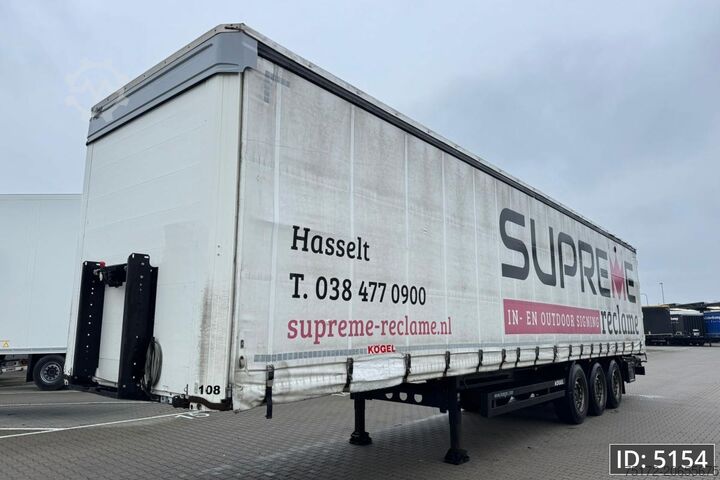 Sliding tarpaulins Kögel S24 / Disk brakes / Alu planks
