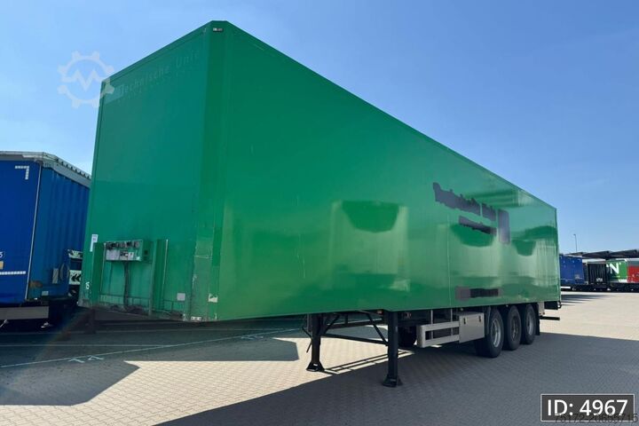 Koffer Van Eck PT-3 / BPW Drum / Roll up door