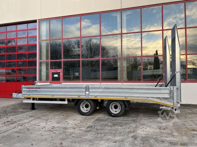 Low loader trailer Möslein TTO 19  19 t Tandemtieflader,Neufahrzeug