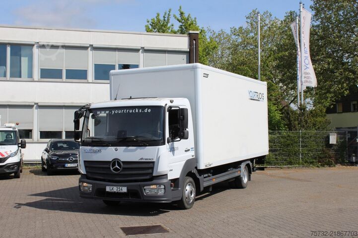 Transporter mit Koffer Mercedes-Benz Atego  816 Koffer 6m  Luftfederung   Ladebordwand