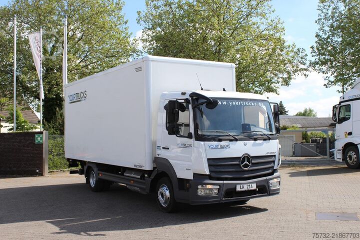 Transporter mit Koffer Mercedes-Benz Atego  816 Koffer 6m  Luftfederung   Ladebordwand
