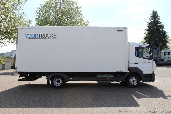 Transporter mit Koffer Mercedes-Benz Atego  816 Koffer 6m  Luftfederung   Ladebordwand