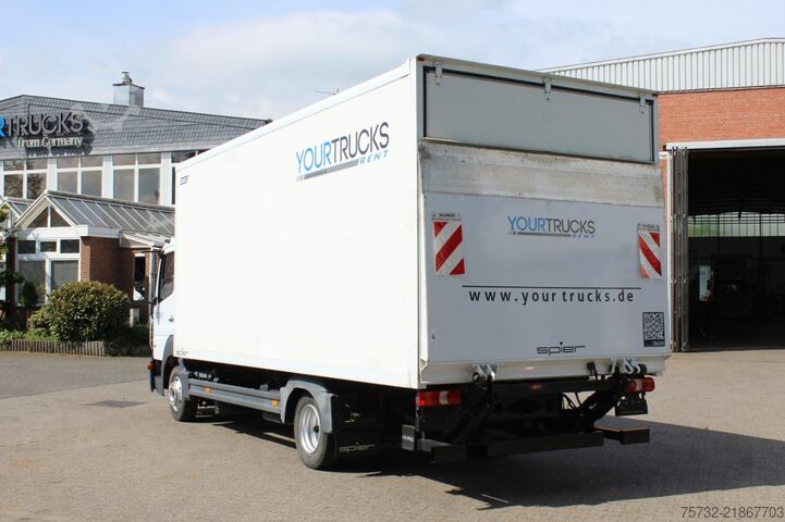 Transporter mit Koffer Mercedes-Benz Atego  816 Koffer 6m  Luftfederung   Ladebordwand