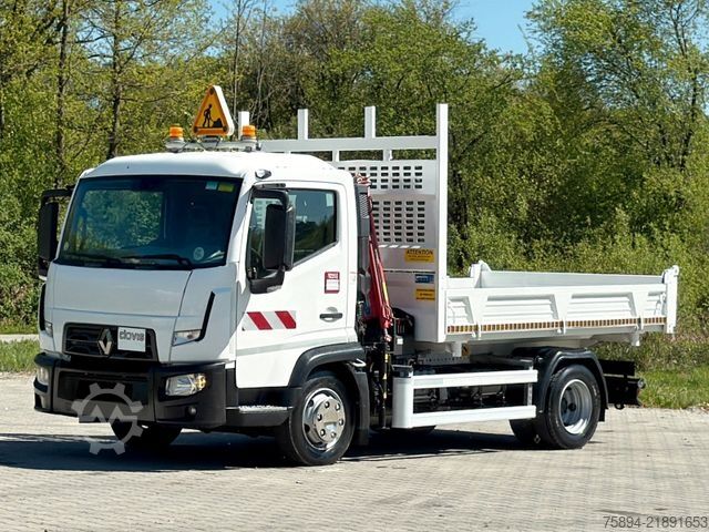 Truck mounted crane RENAULT D 7.5 *TIPPER 3,25m *MAXILIFT 150 D.2 * TOP!