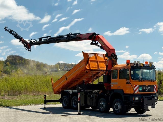 Truck mounted crane MAN 35.414 * PALFINGER PK 36002 +FUNK / 8x8