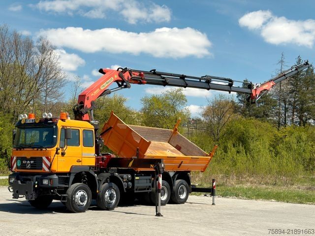 Truck mounted crane MAN 35.414 * PALFINGER PK 36002 +FUNK / 8x8