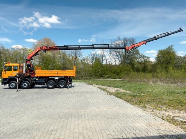 Truck mounted crane MAN 35.414 * PALFINGER PK 36002 +FUNK / 8x8