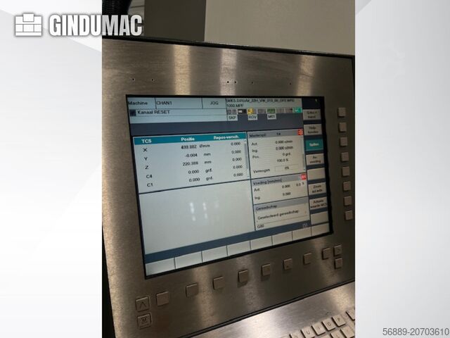 Vertikal-Drehmaschine Gildemeister CTV 250