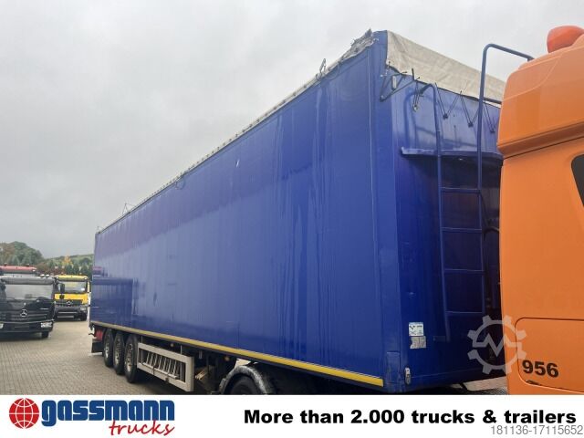 Semitrailer Kraker CF 200 Schubbodenauflieger, ca. 92m³