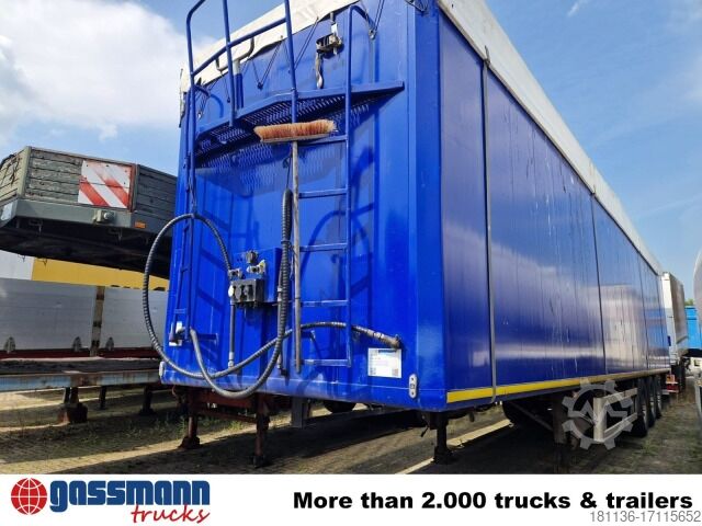 Semitrailer Kraker CF 200 Schubbodenauflieger, ca. 92m³