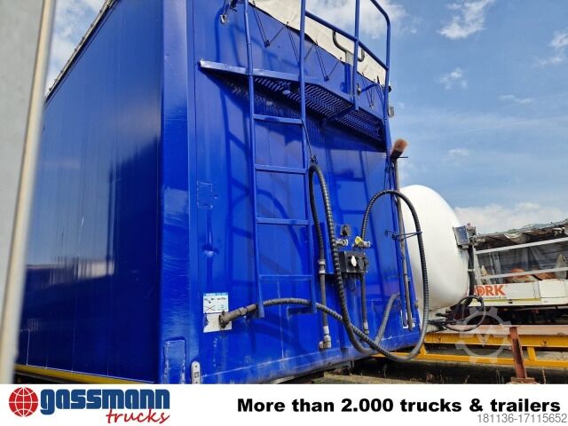 Semitrailer Kraker CF 200 Schubbodenauflieger, ca. 92m³