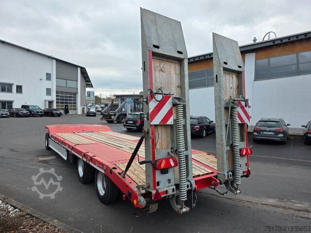 Tieflader Fliegl DTS 300 Rampen BPW auf 3.000mm verbreiterbar
