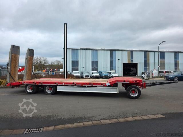 Tieflader Fliegl DTS 300 Rampen BPW auf 3.000mm verbreiterbar