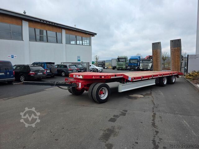Tieflader Fliegl DTS 300 Rampen BPW auf 3.000mm verbreiterbar