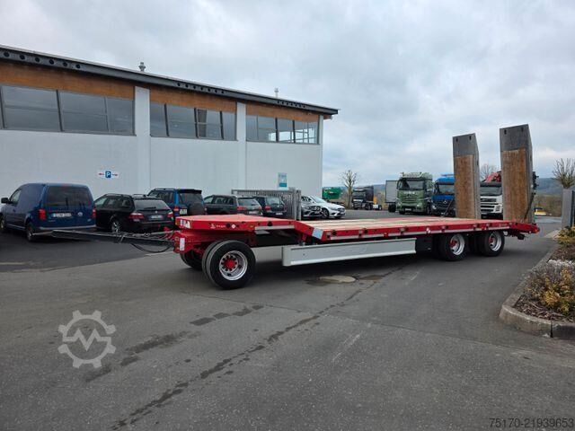 Tieflader Fliegl DTS 300 Rampen BPW auf 3.000mm verbreiterbar