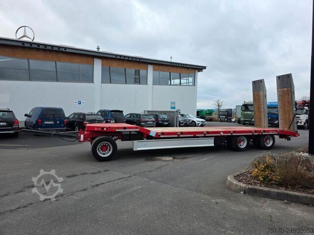 Tieflader Fliegl DTS 300 Rampen BPW auf 3.000mm verbreiterbar