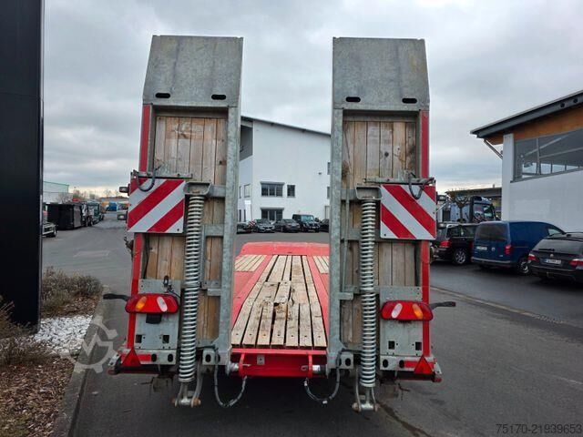 Tieflader Fliegl DTS 300 Rampen BPW auf 3.000mm verbreiterbar