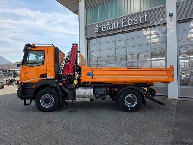 Tipper Iveco X-Way AD190X54/P Fassi F125AC.1.24 Funk AHK