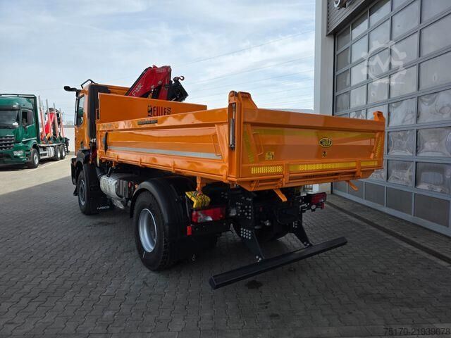 Tipper Iveco X-Way AD190X54/P Fassi F125AC.1.24 Funk AHK