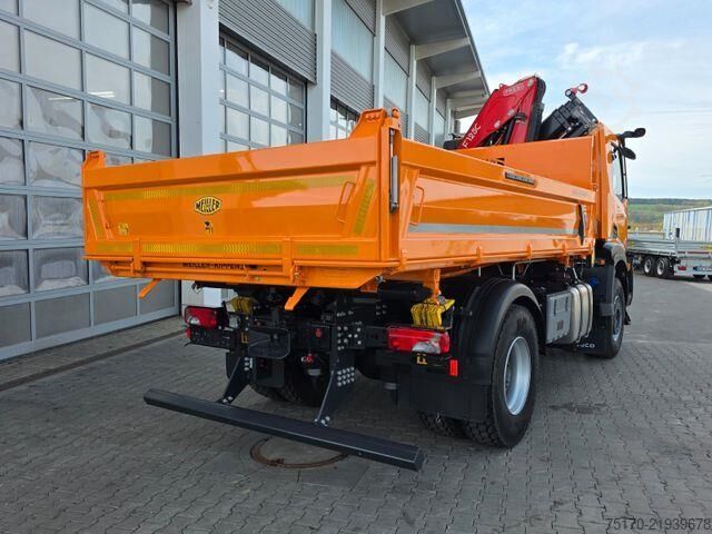 Tipper Iveco X-Way AD190X54/P Fassi F125AC.1.24 Funk AHK