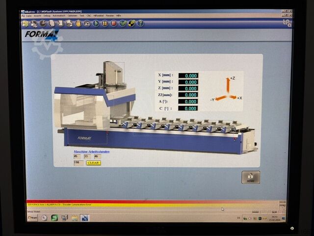 5-Achs-CNC-Bearbeitungscenter Format 4 Profit H50 Format4 Profit H50 15x38 E
