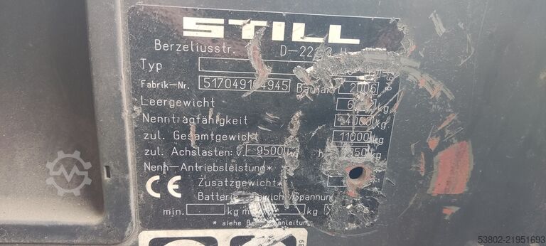 Front forklift Still R70-40