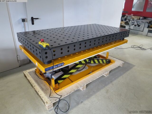 Schweißtisch WMT 2000x1000 Hubtisch