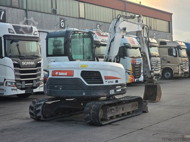 Minibagger BOBCAT E85 * 3.100 h* 3 x Löffel * 1. Hand * Klima *