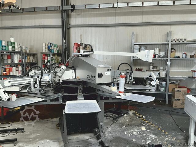 Siebdruckmaschine Hebbecker S 0408-4045