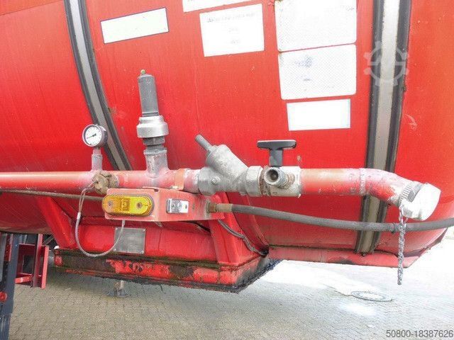Tanker semitrailer KÄSSBOHRER Isoliert, Chemie, V2A, 32m³,Kompresor,Alu-Felgen
