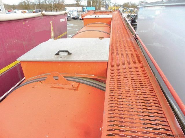 Tanker semitrailer KÄSSBOHRER Isoliert, Chemie, V2A, 32m³,Kompresor,Alu-Felgen