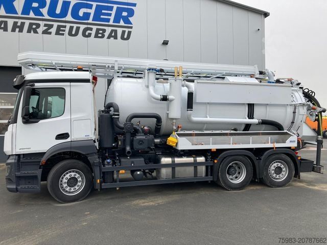 Saugwagen MERCEDES-BENZ AROCS 2546 6x2 / Sauger KRÜGER SSP 14-1 AK