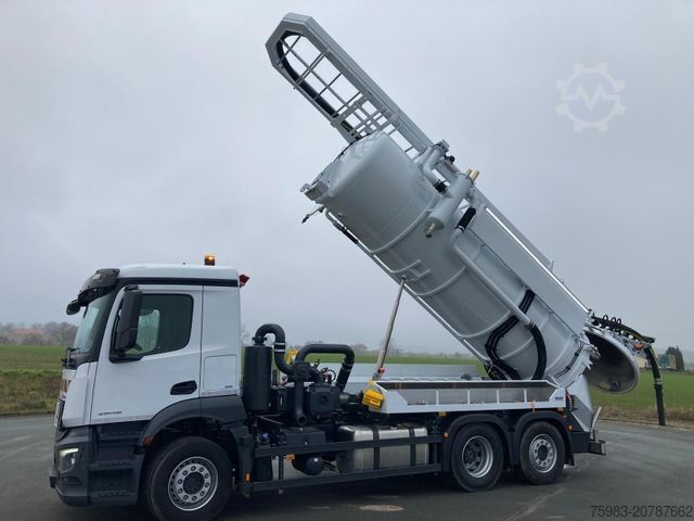 Saugwagen MERCEDES-BENZ AROCS 2546 6x2 / Sauger KRÜGER SSP 14-1 AK