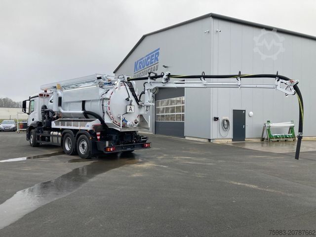 Saugwagen MERCEDES-BENZ AROCS 2546 6x2 / Sauger KRÜGER SSP 14-1 AK